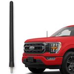 AntennaMastsRus - The Original 6 3/4 INCH is Compatible with Ford F-150 / F-150 Raptor (2009-2019) - Short Rubber Antenna - Reception Guaranteed - German Engineered - Internal Copper Coil