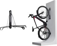 Steadyrack ProFlex Wide Bike Rack - Vertical Wall Mount Bike Storage for Home - Roll-In Roll-Out System – Space-Saving Pivot - Fits MTB, eMTB, Gravel, Fender and More