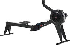 PowerMax Fitness® RAC-2500 Foldable Rowing Machine for Full Body Workout at Home Gym [10 Levels Air Resistance, LCD Display, Max User Weight 160kgs] Rower for Cardio & Strength Training Equipment