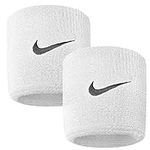 Nike Swoosh Wristbands (White/Black