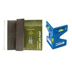 Postsaver Pro-Wrap Standard | Wood Protector | Dual-Layer Rot Protector | 20-Year Guarantee | Fits 3x3” to 4x4" Square and 3” to 5" Round Posts | Pack of 10 | Application Tool 1Post Level