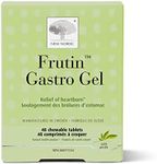 New Nordic Frutin Gastro Gel Chewable Tablets | Effective Antacid and Heartburn Relief | Calcium Carbonate, Pectin, Magnesium and Mint Leaf | 48 Count (Pack of 1)