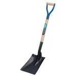 Draper 31391 Steel Square Mouth Builders Shovel with Hardwood Shaft