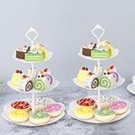 2 Set of 3-Tier Plastic Cupcake Sta