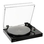 Fluance RT81+ Elite High Fidelity Vinyl Turntable Record Player, Audio Technica VM95E Cartridge, Anti-Resonant Platter, Acrylic Mat, Phono Preamp, Wood Plinth, Adjustable Isolation Feet - Piano Black