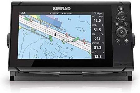 Simrad Cruise 9-9-inch GPS Chartplotter with 83/200 Transducer, Preloaded C-MAP US Coastal Maps