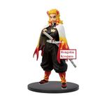 Trunkin Demon Slayer Kyojuro Rengoku Action Figure The Flame Hashira Figurine Standie Collectible Figure Manga Weeb