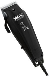 Wahl Basic Dog Clipper, Dog Cat Grooming Kit, Touch Up Pet Fur, Quiet Mains Operation, Pets at Home, Rust Resistant, High Carbon Steel Blades are Precision Ground