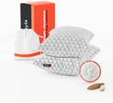 Layla Sleep Adjustable Fill Kapok Pillow, 2pack of The Luxurious Cooling Pillow, King, Supportive for Head and Neck, Fully Adjustable, Natural Material That is Light and Airy.