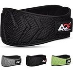 AQF Neoprene Weight lifting Belt for Men and Women – Extra Wide 6” Curved Gym Training Double Padded Strength for Back Support Powerlifting Bodybuilding CrossFit Squats Deadlift and Workout Equipment