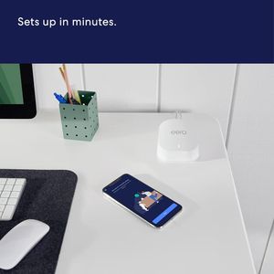 Amazon eero 6+ Mesh Wi-Fi Router – Dual-Band Gigabit Coverage