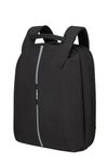 Samsonite Securipak Expandable Travel Backpack for 15.6-inch Screen Size, 45 cm, 25.5/30 L, Black (Black Steel)