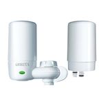 Brita Basic Mount Faucet Water Filter System, White