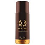 DENVER Royal Oud Deodorant Body Spray for Men (150ML) | Long Lasting Body Spray for Men