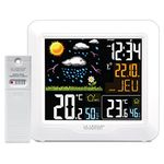 La Crosse Technology - WS6820 Radio Controlled Weather Station with Coloured LCD Display - White