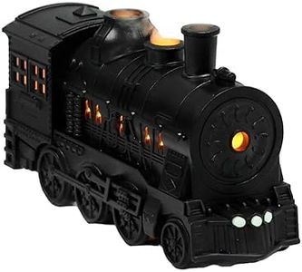 Generic Vintage Locomotive Aromatherapy Diffuser - Portable 300ml with Soft Glow for Home, Bedroom