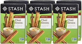 Stash Tea Green Chai Tea, 20 Count Tea Bags in Foil