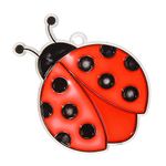 Bulk Buy: Darice Crafts for Kids Suncatcher Ladybug 3.5 inches (12-Pack) 1024-19