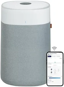 BLUEAIR Air Purifiers for Large Rooms, Cleans 3,048 Sqft In One Hour, HEPASilent Smart Air Cleaner For Home, Pets, Allergies, Virus, Dust, Mold, Smoke - Blue Pure 211i Max