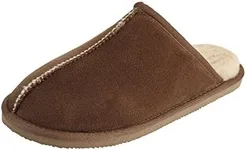 CLPP'LI Mens Slip on Slippers - Tan - 8