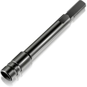 Dreyoo Bit Driver Extender Add-on Accessory for Multi-Tools,1/4" Hex Bits Adapter Compatible with Leatherman, Surge, Wave Plus and Signal Set (Black)