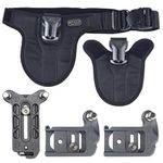 SPIDER HOLSTER – SpiderPro Mirrorless Single Camera System v2 for Carrying ONE Professional Camera and Heavy Gear Featuring Belt with Built-In Self-Locking Camera Holster for Quick-Draw Camera Access