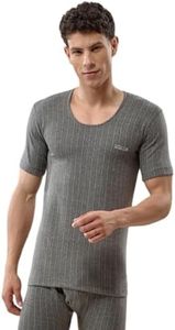Lux Inferno Men's Regular Fit Thermal Top Charcoal Melange XL