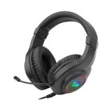 Redragon Hylas H260 RGB Gaming Headphones - Gaming Headphones with Stereo Sound - Large Earpads - Compatibility Xbox One, Nintendo Switch, PS4/5, Mac, PC or Laptop