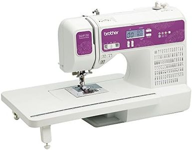 Brother SQ9130 Computerized Sewing and Quilting Machine Small White