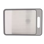 Defrosting Tray, Thawing Dual Sided Thaw Mat Aluminum Alloy for Frozen Meat (Grey)