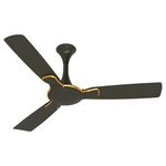 V-Guard Exado Prime AS Designer Ceiling Fan For Home | Corrosion & Rust Resistance I 100% Copper Motor | 3 Year Warranty I Choco Brown Matte | 1.2M