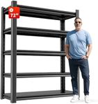 OLLRRACT Metal Garage Storage Shelv