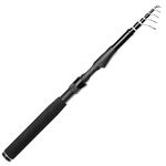 Whistytwig Carbon Fiber Telescopic Fishing Rod - Easy Travel & Storage - Collapsible Telescoping Design - Ideal for Saltwater & Freshwater - Lightweight Portable Fishing Pole (Telespeed 2.2m)