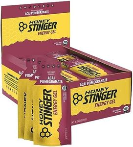 Honey Stinger Organic Energy Gel, Acai Pomegranate, Sports Nutrition, 1.1 Ounce (Pack of 24)