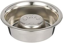 Neater Pet Brands Stainless Steel Slow Feed Bowl for Dogs or Cats - Fits in Neater Feeders and Other Raised Feeders (1 Cup)