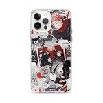 Compatible with iPhone 11 Case Gojo Satoru, Yuji Itadori Cool Anime Boys - Jujutsu Kaisen Soft Silicone Cover TPU Protective Phone Case