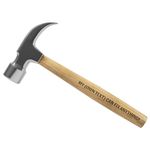 Print Maniacs Fathers Day Hammer Personalised Birthday Laser Engraved Novelty Dad Daddy Grandad Uncle Trophy Gift Can Fix (Claw Hammer, Own Name)