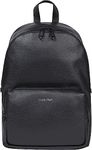 Calvin Klein Men Backpack made of Recycled Faux Leather, Black (Ck Black), One Size