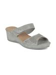 Bata Comfit Women Corrine Mule Grey Heels (6712290), UK 6