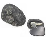 Hide Key Rock Fake Stone Spare A Key Hide Geocache Secret Storage Container Looks Feels Real Diversion Safe for Outdoor Garden Shed Yard Box Geocaching