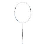 Li-Ning Axforce Blast Unstrung Badminton Racquet for Professional Players|Powerful Smashes|Flexible Shaft|80-84 Grams|Maximum String Tension - 32lbs, White/Blue Sapphire
