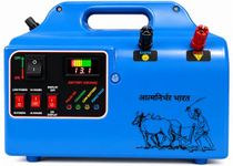 Divine Innovation Double Power (DI-34) Solar Fence Energizer (50 Acre) (150 Bigha) PWM Solar Charge Controller (Blue)