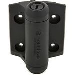 Weiser NATIONAL Hardware N346-206 V6212 Truclose Narrow Spring Hinge in Matte Black, 3-13/16" X 2-1/2", 2 Piece