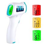 ByFloProducts, Forehead Thermometer, Non Touch Digital Thermometer for Adult and Baby, Digital Infrared Thermometer, Fast and Accurate Reading with Fever Alarm