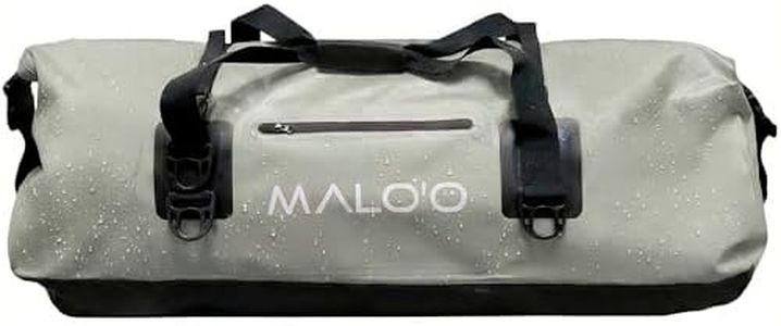 Malo'o Waterproof Roll-Top Duffel - 100L - Keep Gear Dry for Outdoor Adventures - Pockets & Molle Loops