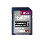 Integral 128GB SD Card 4K Ultra-HD Video Premium High Speed Memory Card SDXC Up to 100MB/s SDXC V30 UHS-I U3 Class 10 SD Memory Card