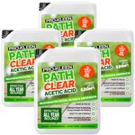 Pro-Kleen Path Cleaner Acetic Acid Concentrated 30% - Glyphosate Free - See Results In Hours, Double Strength - Eco-Friendly, Organic, Children and Pet Safe Once Dry (4 x 5 Litres)