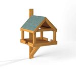 Home & Roost Hove Fence Wall Mounted Bird Table | Space Saving Wall Mounted Bird Feeder