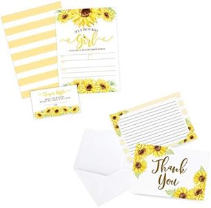 Your Main Event Prints Sunflower Baby Shower Bundle