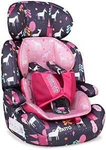 Cosatto Zoomi Car Seat - Group 1 2 3, 9-36 kg, 9 Months-12 Years, Forward Facing, Unicorn Land